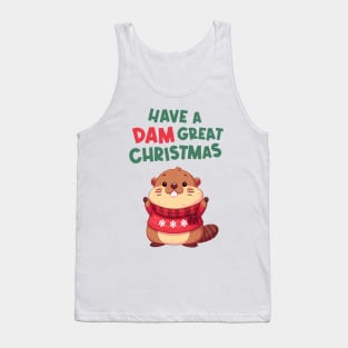 Have A Dam Great Christmas Marmot Tank Top